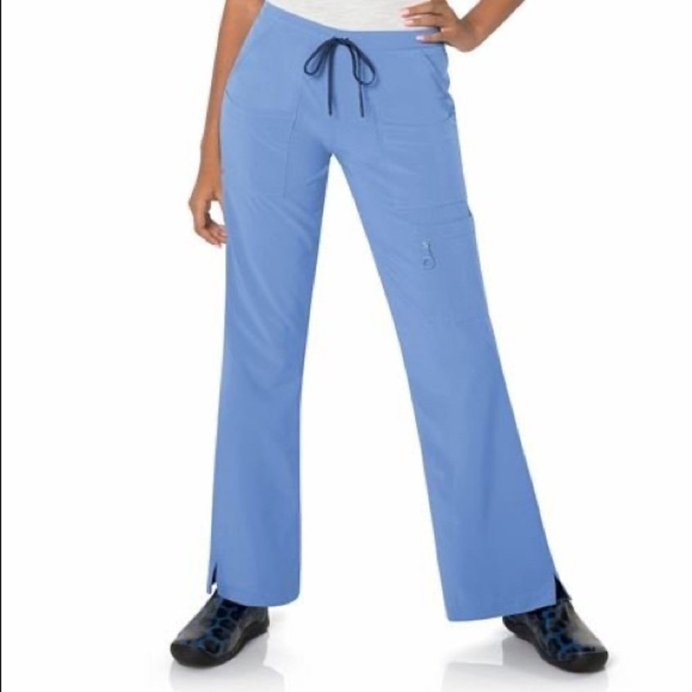 Lynx Women's Elastic Drawstring Waist Cargo Scrub